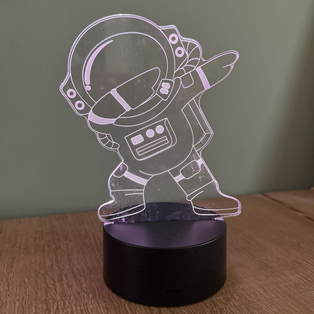 Astronaut — illuminated Klarigo light