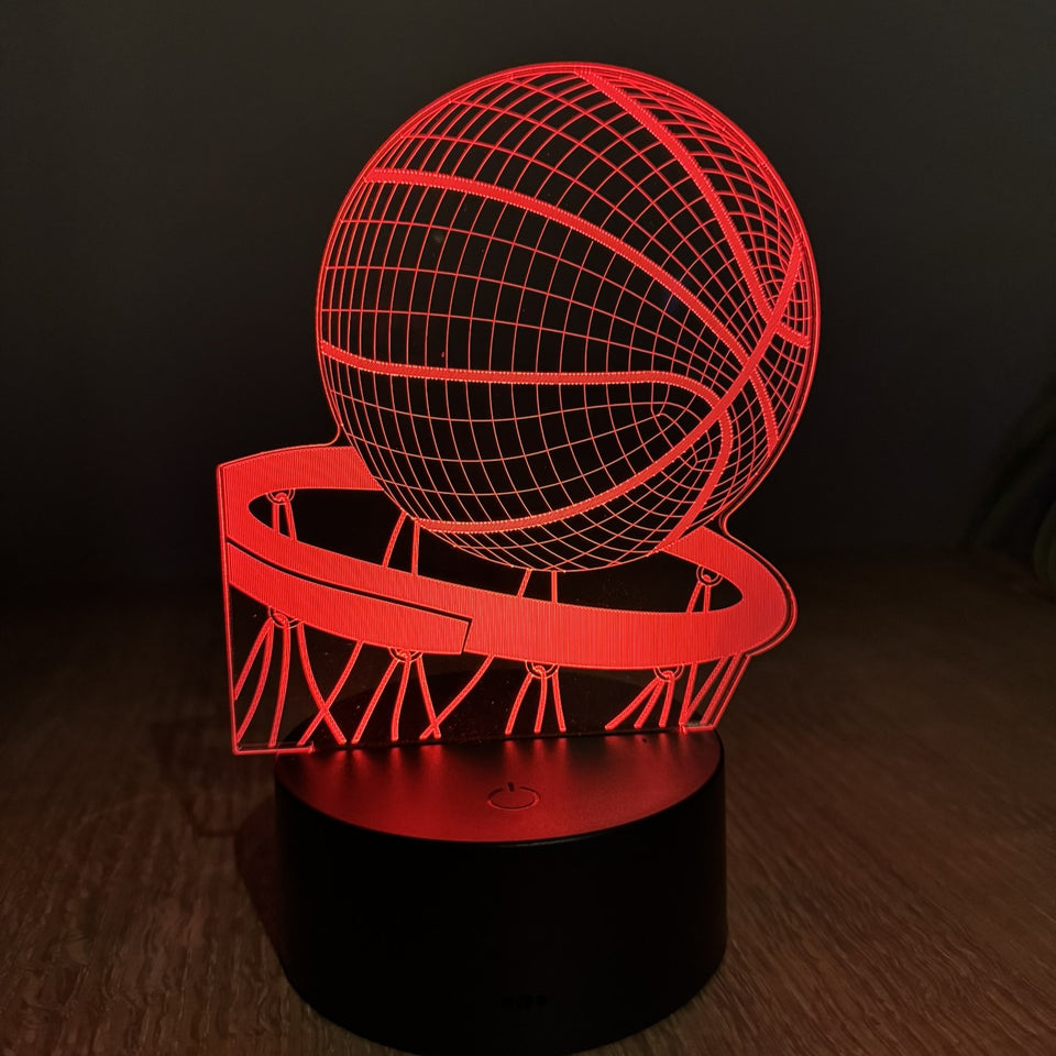 Basketball with Hoop
