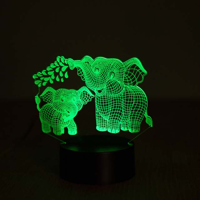 Famille d'éléphants