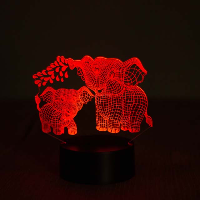 Famille d'éléphants